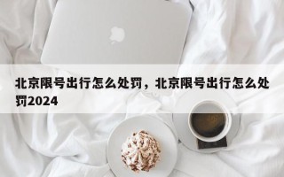 北京限号出行怎么处罚，北京限号出行怎么处罚2024