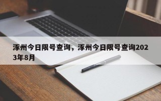 涿州今日限号查询，涿州今日限号查询2023年8月