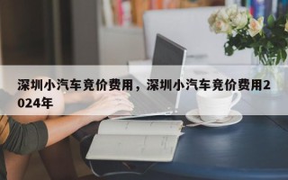 深圳小汽车竞价费用，深圳小汽车竞价费用2024年